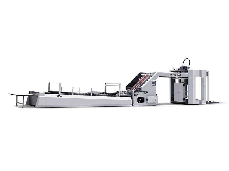 HW-1200 High Speed Flute Laminating Machine